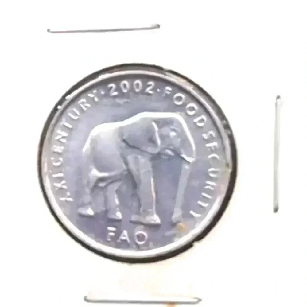 Somalia Food Security Elephant 5 Shilling coin